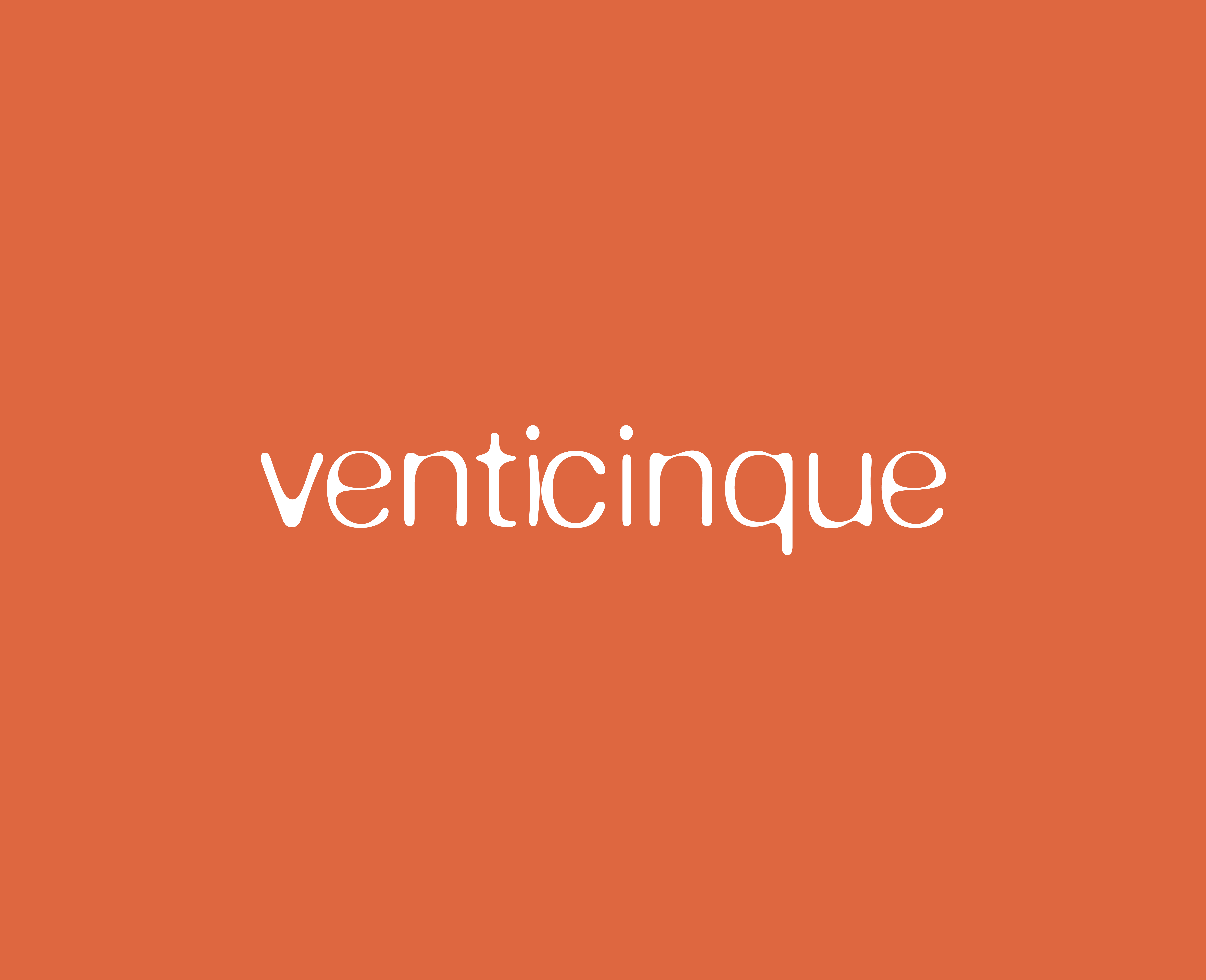 Logo ufficiale venticinque
